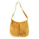 【秋Sale】フルラ Furla ショルダーバッグ ファー キャメル×ゴールド レディース 中古(4)
