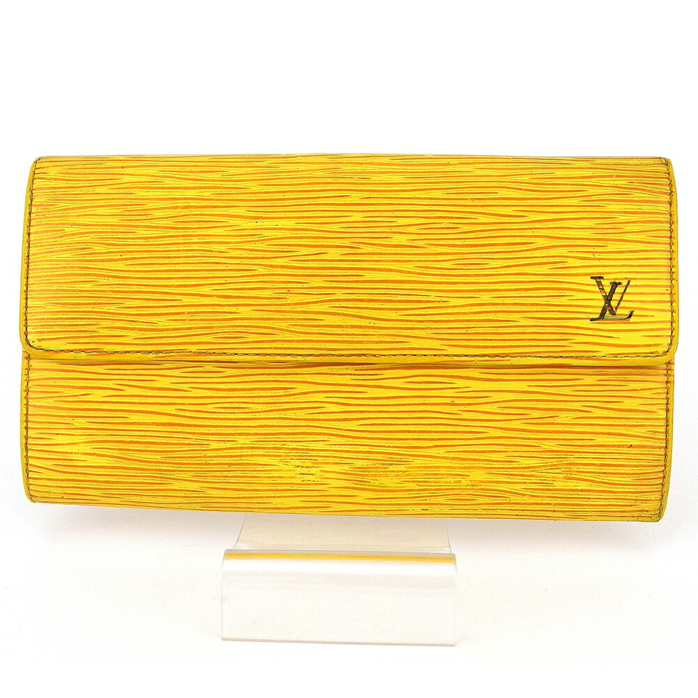 【中古】ルイ・ヴィトン長財布エピポ...