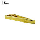 【スプリングセール】【中古】 ディオール タイピン ネクタイピン メンズ ワニロ式 ロゴ ゴールド ゴールド金具 Dior L4172
