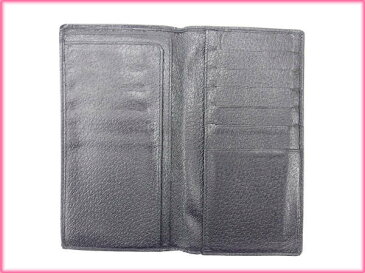 【中古】 グッチ 長札入れ ブラック GUCCI レディース クリスマス プレゼント 贈り物 1点物 人気 良品 ブランド 迅速発送 ファッション 大人 オシャレ 在庫一掃 【送料無料】 E619