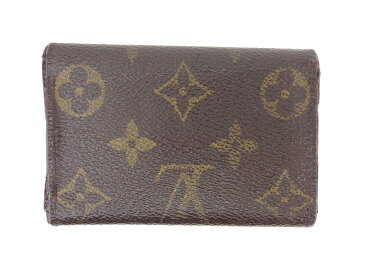 【中古】 ルイ ヴィトン LOUIS VUITTON キーケース 6連キーケース レディース メンズ ミュルティクレ6 ブラウン モノグラムキャンバス I530