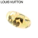 【ウィンターセール 30%OFF】ルイ ヴィトン 指輪 リング アンクルージョンリング モノグラム ベージュ ゴールド Louis Vuitton レディース プレゼント 贈り物 オシャレ 大人 ファッション 【ルイ・ヴィトン】 T7536 【中古】