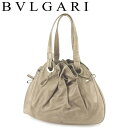 【スプリングセール】ブルガリ トートバッグ ワンショルダー ブルガリブルガリ ブラウン ゴールド レザー BVLGARI バック 収納 ファッション バッグ 手持ちバッグ 【ブルガリ】 T8459 【中古】(4)