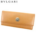 【ウィンターSALE 30%OFF】ブルガリ キーケース 6連キーケース ロゴボタン ライトブラウン ゴールド レザー BVLGARI 【ブルガリ】 T7782S 【中古】