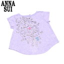 【ウィンターSALE 30%OFF】アナスイ ミニ カットソー ショートパンツ タンクトップ キッズ3点セット ANNA SUI mini 【アナスイ ミニ】 F1738 【中古】