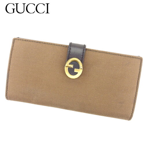 【スプリングセール】グッチ 長財布 Wホック ブラウン キャンバス×レザー GUCCI 長サイフ サイフ 収納 財布 ユニセックス 小物 【グッチ】 T7458 【中古】 【スプリングセール】グッチ 長財布 Wホック ブラウン キャンバス×レザー GUCCI 長サイフ サイフ 収納 財布 ユニセックス 小物 【グッチ】 T7458 【中古】