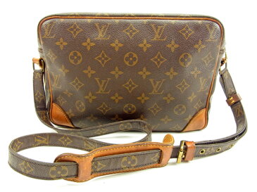 【中古】 ルイヴィトン ショルダーバッグ 斜めがけショルダー ナイル モノグラム ブラウン モノグラムキャンバス LOUIS VUITTON バッグ バック 肩掛け 収納 ブランド ブランドバッグ 人気 贈り物 迅速発送 在庫処分 男性 女性 良品 春 1点物 【送料無料】 T14523