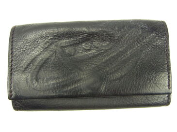 【ラスト1個】 【中古】 ヴィヴィアン ウエストウッド キーケース 5連キーケース オーブ ブラック レザー Vivienne Westwood 【ヴィヴィアン・ウエストウッド】 T12800 送料無料