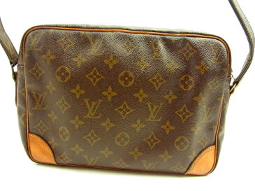 【中古】 ルイヴィトン Louis Vuitton ショルダーバッグ 斜めがけショルダー ナイル モノグラム レディース メンズ ブラウン M45244クリスマス プレゼント バック ブランド 人気 収納 在庫一掃 1点物 兼用 男性 女性 良品 夏 T15957