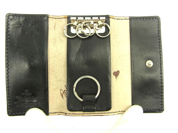 【ラスト1個】 【中古】 ヴィヴィアン ウエストウッド キーケース 4連キーケース オーブ ブラウン×シルバー Vivienne Westwood 【ヴィヴィアン・ウエストウッド】 D1431 送料無料