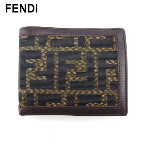 【スプリングセール】 【中古】 フェンディ 二つ折り 財布 二つ折り 財布 レディース メンズ ズッカ ブラック ブラウン ベージュ キャンバス×レザー FENDI T21154 【スプリングセール】 【中古】 フェンディ 二つ折り 財布 二つ折り 財布 レディース メンズ ズッカ ブラック ブラウン ベージュ キャンバス×レザー FENDI T21154