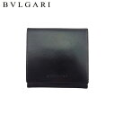 【スプリングセール】 【中古】 ブルガリ 二つ折り 財布 メンズ可 レザー BVLGARI T21903(4)