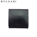 【春の大感謝祭 30％OFF】 【中古】 ブルガリ 二つ折り 財布 メンズ可 レザー BVLGARI T21903