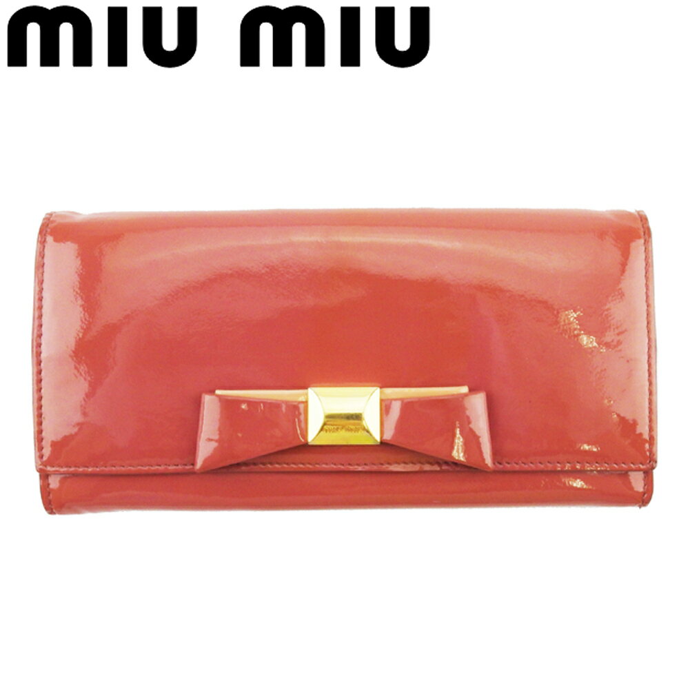 ڥץ󥰥30OFFۥߥ奦ߥ奦 Ĺ եʡդ  ǥ ܥ ֥饦 ԥ  ʥ쥶 miu miu L3297S š