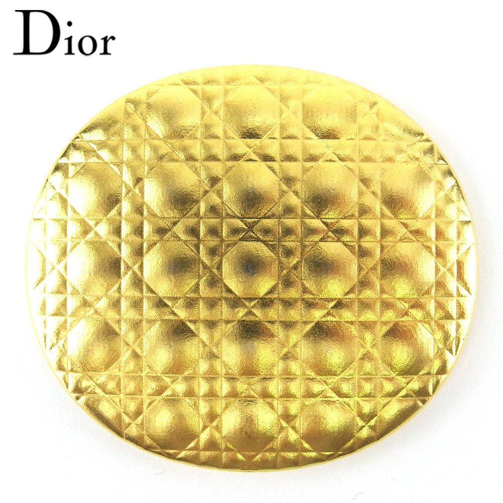 【スプリングセール30％OFF】ディオール ミラー コンパクトミラー レディース レディディオール 鏡 ゴールド Dior L3562S 【中古】