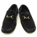 【スプリングセール】グッチ ローファー #35 12 ビットモカシン ビット金具 ブラック GUCCI 【グッチ】 C505S 【中古】