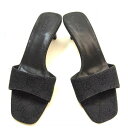 【スプリングセール】グッチ ミュール GG柄 ブラック GUCCI D142S 【中古】