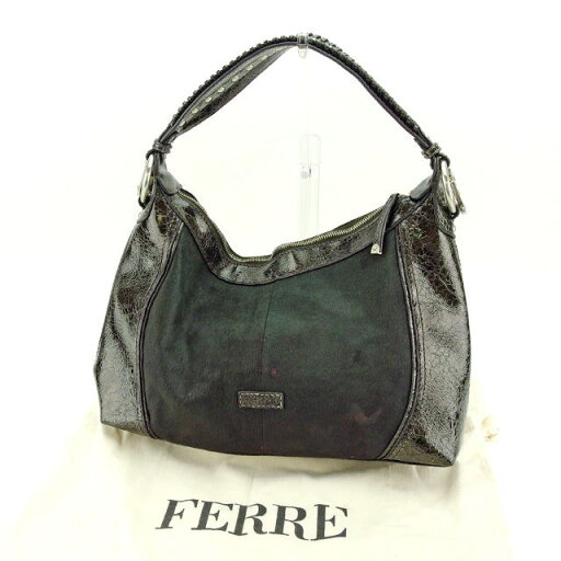 【楽天スーパーSALE40%OFF】ジャンフランコフェレ ショルダーバッグ ワンショルダー ブラウン系 ハラコ×レザー GIANFRANCO FERRE バッグ バック 肩掛け 収納 バッグ 【ジャンフランコフェレ】 L1112 【中古】 【楽天スーパーSALE40%OFF】ジャンフランコフェレ ショルダーバッグ ワンショルダー ブラウン系 ハラコ×レザー GIANFRANCO FERRE バッグ バック 肩掛け 収納 バッグ 【ジャンフランコフェレ】 L1112 【中古】