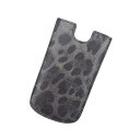 【スプリングセール】ドルチェ&ガッバーナ iPhoneケース 55s レオパード ブラック×グレー DOLCE&GABBANA 【ドルチェ&ガッバーナ】 L35...