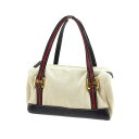【スプリングセール】ケイト スペード ハンドバッグ ミニサイズ ロゴ ベージュ×ブラック×レッド系 kate spade 【ケイト・スペード】 Q066S 【中...