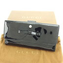 【スプリングセール】グッチ 長財布 Wホック財布 リボン ブラック系 エナメルレザー GUCCI 長サイフ サイフ 収納 財布 ユニセックス 小物 【グッチ】 T13385 【中古】(4)