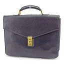 【スプリングセール】シャネル ブリーフケース ビジネスバッグ ブラック×ゴールド レザー×ゴールド素材CHANEL レディース プレゼント 贈り物 オシャレ 大...
