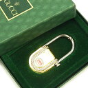 【スプリングセール】グッチ キーリング インターロッキング グリーン×ゴールド×レッド×シルバー Gucci 【グッチ】 T452S 【中古】