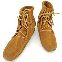 【スプリングセール】ミネトンカ ブーツ #7 ライトブラウン 本皮スエードMINNETONKA レディース プレゼント 贈り物 オシャレ 大人 ファッション 【...