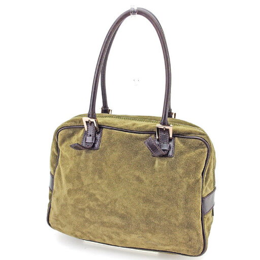 【スーパーセール】フェンディ ハンドバッグ ショルダーバッグ バッグ カーキ スエード×レザー FENDI バック 手持ちバッグ ファッション バッグ 収納 【フェンディ】 T2945 【中古】 【スーパーセール】フェンディ ハンドバッグ ショルダーバッグ バッグ カーキ スエード×レザー FENDI バック 手持ちバッグ ファッション バッグ 収納 【フェンディ】 T2945 【中古】