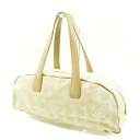【スプリングセール】シャネル ハンドバッグ ミニボストンバッグ ニュートラベルライン ベージュ キャンバス×レザー CHANEL 【シャネル】 T4579S 【...