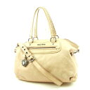 【スプリングセール】ミュウミュウ 2WAY ショルダーバッグ トートバッグ ハートモチーフ ピンク レザー miumiu 【ミュウミュウ】 T4592S 【中古...
