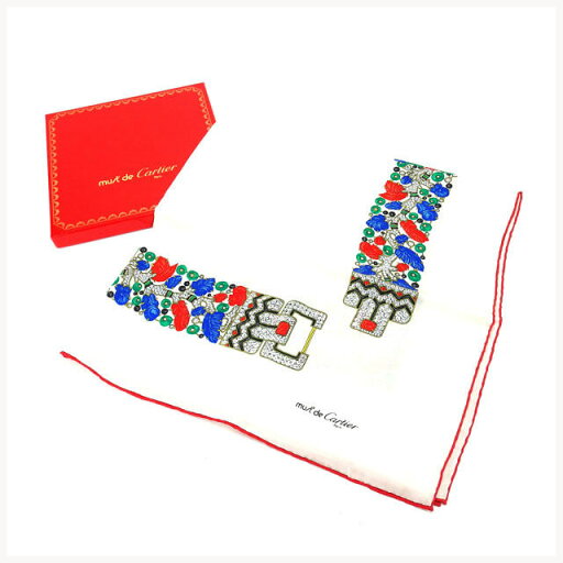 【スプリングセール】カルティエ スカーフ マストライン ホワイト×レッド Cartier レディース プレゼント 贈り物 オシャレ 大人 ファッション 【カルティエ】 T11819 【中古】 【スプリングセール】カルティエ スカーフ マストライン ホワイト×レッド Cartier レディース プレゼント 贈り物 オシャレ 大人 ファッション 【カルティエ】 T11819 【中古】