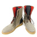 【スプリングセール】マークジェイコブス ブーツ #42 グレー×オレンジ MARC JACOBS 【マークジェイコブス】 T14047S 【中古】