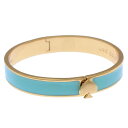 【スプリングセール】ケイト スペード ブレスレット バングル アクセサリー スペードマーク ゴールド×ブルーグリーン kate spade レディース プレゼント 贈り物 オシャレ 大人 ファッション 【ケイト・スペード】 T15070 【中古】(4)