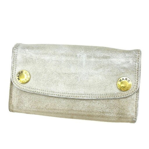 【楽天スーパーSALE40%OFF】マークジェイコブス 長財布 ファスナー 二つ折り ロゴボタン シルバー×ゴールド MARC JACOBS 長サイフ サイフ 収納 財布 ユニセックス 小物 【マークジェイコブス】 T13810 【中古】 【楽天スーパーSALE40%OFF】マークジェイコブス 長財布 ファスナー 二つ折り ロゴボタン シルバー×ゴールド MARC JACOBS 長サイフ サイフ 収納 財布 ユニセックス 小物 【マークジェイコブス】 T13810 【中古】