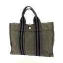 【ウィンターSALE 30%OFF】エルメス トートバッグ ハンドバッグ トートPM フールトゥ グレー×ブラック HERMES 【エルメス】 T12164S 【中古】