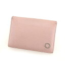 【スプリングセール】ブルガリ カードケース カード 名刺入れ ブルガリブルガリ ライトピンク×シルバー レザー30402BVLGARI レディース プレゼント ...