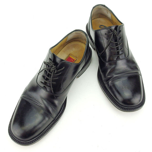 【スプリングセール30％OFF】コールハーン シューズ 靴 ♯8E ストレートチップ ブラック レザー Cole Haan 【コールハーン】 T10693S 【中古】