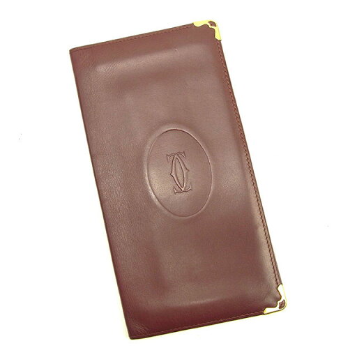 【楽天スーパーSALE40%OFF】カルティエ 長札入れ マストライン ボルドー×ゴールド レザーCartier レディース プレゼント 贈り物 オシャレ 大人 ファッション 【カルティエ】 T10808 【中古】 【楽天スーパーSALE40%OFF】カルティエ 長札入れ マストライン ボルドー×ゴールド レザーCartier レディース プレゼント 贈り物 オシャレ 大人 ファッション 【カルティエ】 T10808 【中古】