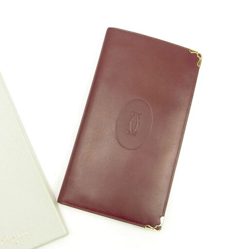 【スプリングセール】カルティエ 長札入れ マストライン ボルドー×ゴールド レザーCartier レディース プレゼント 贈り物 オシャレ 大人 ファッション 【カルティエ】 T14568 【中古】 【スプリングセール】カルティエ 長札入れ マストライン ボルドー×ゴールド レザーCartier レディース プレゼント 贈り物 オシャレ 大人 ファッション 【カルティエ】 T14568 【中古】