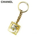 【春の大感謝祭 30％OFF】シャネル キーホルダー キーリング アイコンライン ゴールド CHANEL レディース プレゼント 贈り物 オシャレ 大人 ファッション 【シャネル】 T17954 【中古】