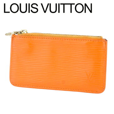 【中古】 ルイ ヴィトン コインケース キーケース ポシェットクレ エピ オレンジ ゴールド エピレザーM6380HLouis Vuitton レディース プレゼント 贈り物 1点物 人気 良品 夏 ブランド 迅速発送 オシャレ 大人 在庫処分 ファッション 【送料無料】 F1607 A