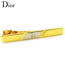 【スプリングセール】 ディオール タイピン ネクタイピン メンズ ワニロ式 ロゴ ゴールド シルバー ゴールド&シルバー金具 Dior T19913