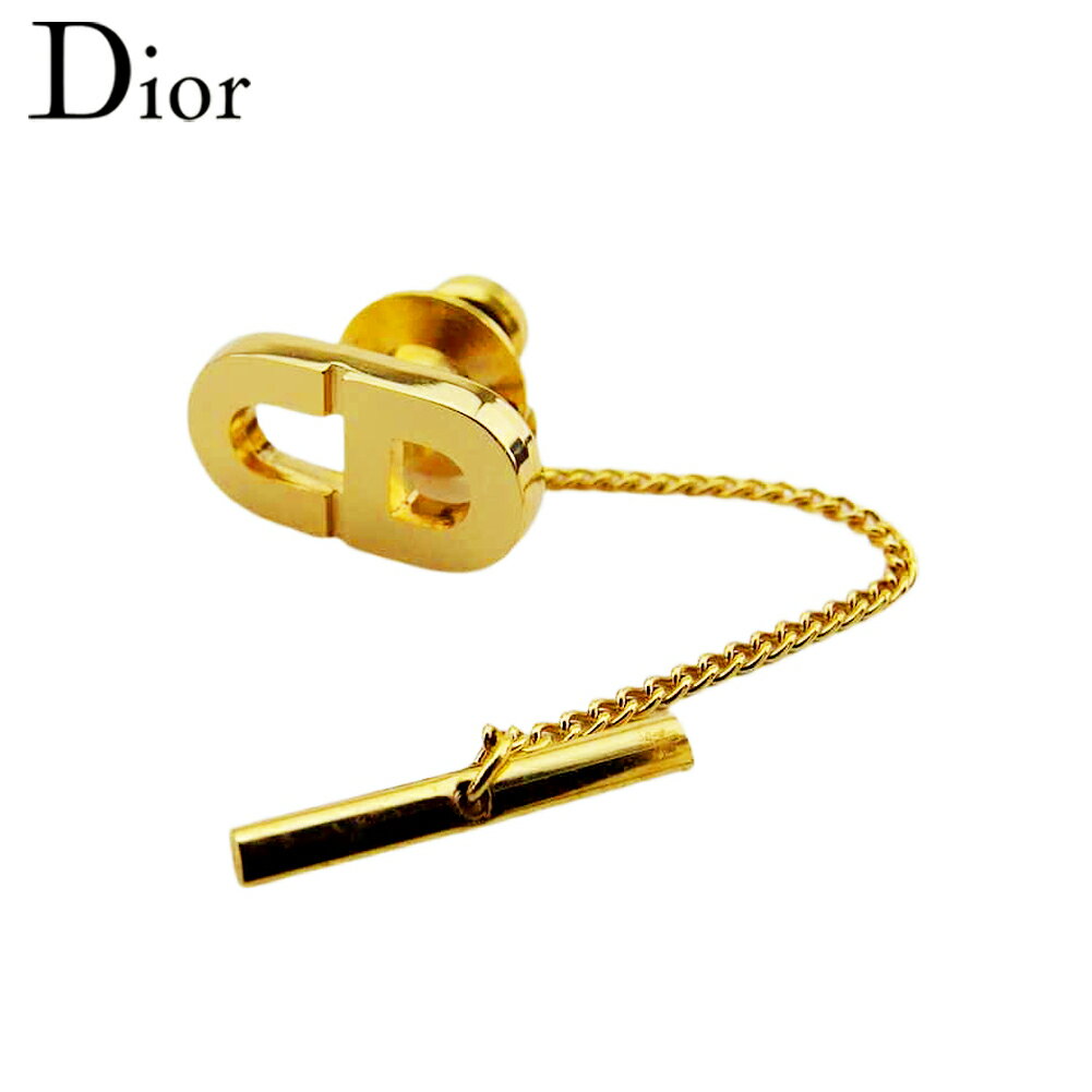 【ウィンターセール 30%OFF】【中古】 ディオール ピンタック メンズ可 ゴールドメッキ Dior T21936