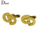 【スプリングセール】【中古】 ディオール カフス ゴールドメッキ Dior T23755