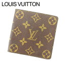 【春の大感謝祭 30％OFF】ルイヴィトン 二つ折り札入れ モノグラム ブラウン Louis Vuitton 【ルイ・ヴィトン】 T14727S 【中古】