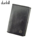 【スプリングセール30％OFF】ダンヒル キーケース 6連キーケース ウィンザー ブラック グレー 灰色 シルバー PVC×レザーdunhill レディース プレゼント 贈り物 オシャレ 大人 ファッション 【ダンヒル】 H587 【中古】