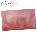 【スプリングセール】カルティエ クラッチバッグ セカンドバッグ マストライン ボルドー レザー Cartier 【カルティエ】 T9482S 【中古】