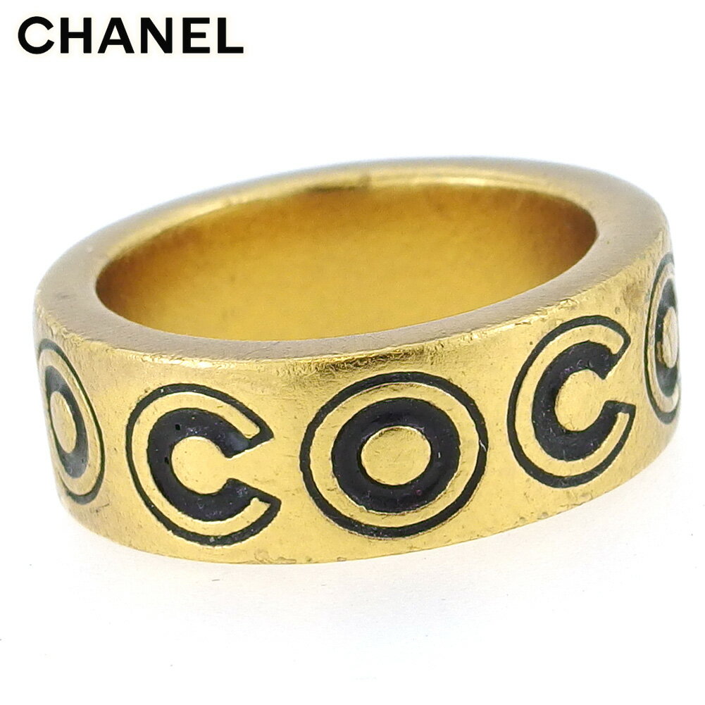 【ウィンターセール 30%OFF】シャネル 指輪 リング ヴィンテージ ゴールド CHANEL 【シャネル】 T16239 【中古】