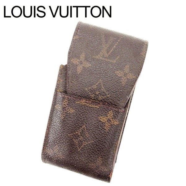 【スプリングセール】ルイヴィトン シガレットケース モノグラム Louis Vuitton レディース プレゼント 贈り物 オシャレ 大人 ファッション 【ルイ・ヴィトン】 T10627 【中古】